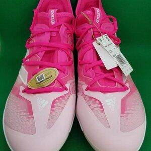 Adidas Adizero Afterburner Baseball Metal Cleats Pink GZ9707 Men's Size 15